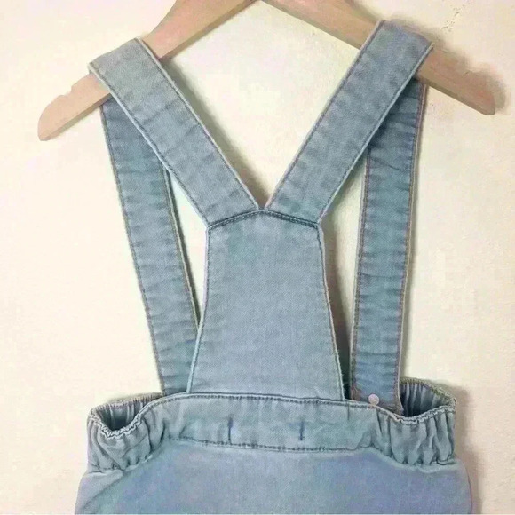 Tucker + Tate Girls Denim Jumper with Pockets Size 4 - Picture 4 of 9